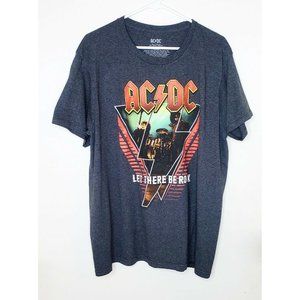 AC/DC Let There Be Rock Concert T Shirt Graphic T